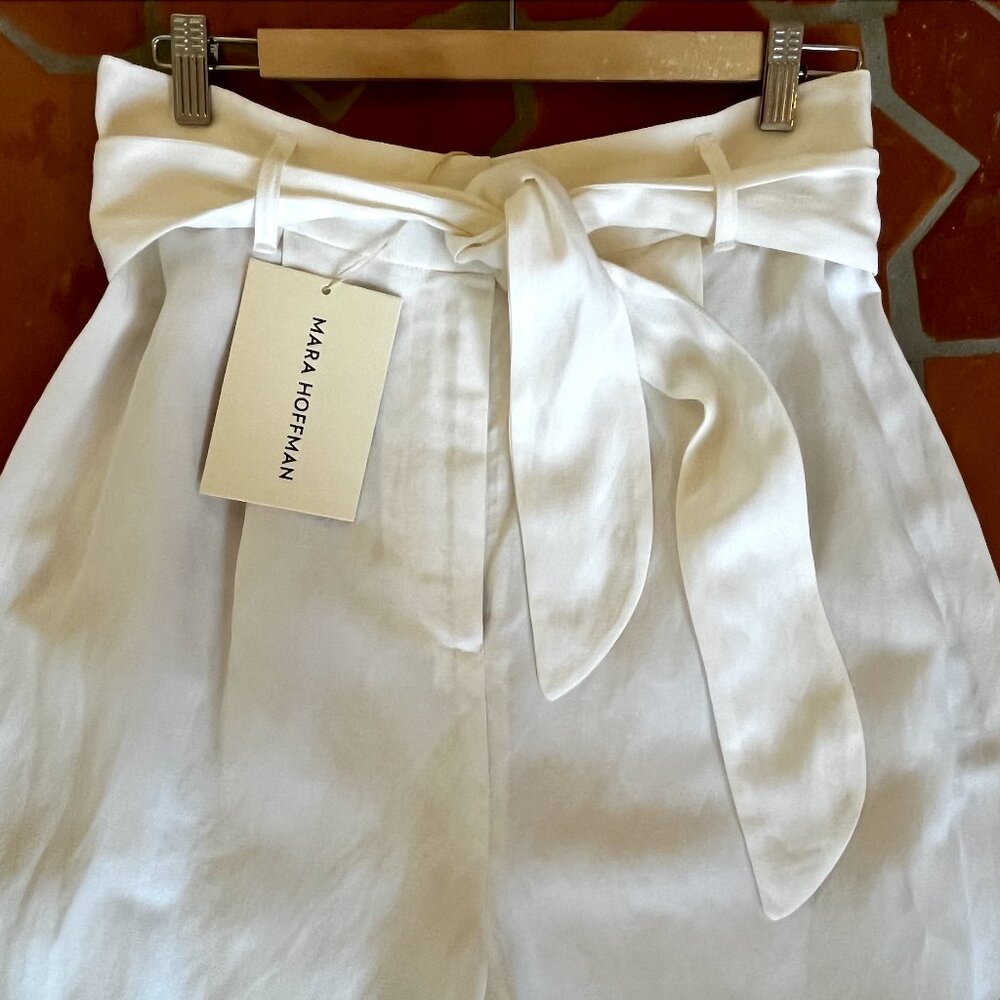 Mara Hoffman Paperbag Pants Size 6 - Picture 4 of 10